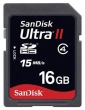 SanDisk paměťová karta 16 GB SDHC Ultra